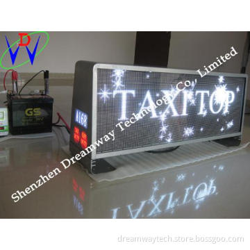 Mexico Taxi Topper Advertising LED Display